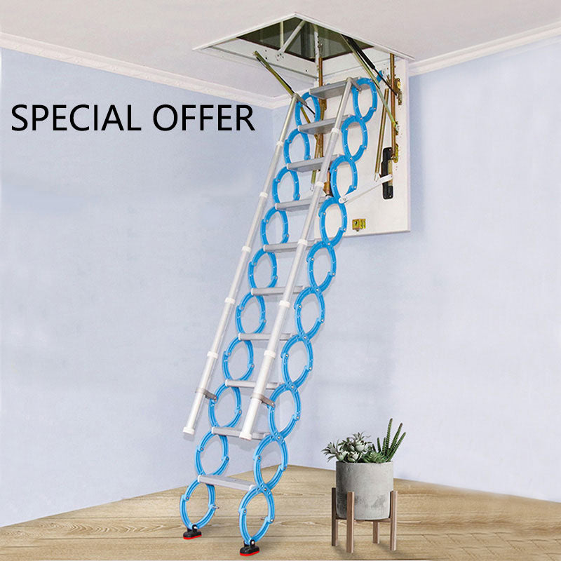 Ceiling Stairs Pull Down folding attic ladders retractable stairs Custom Size