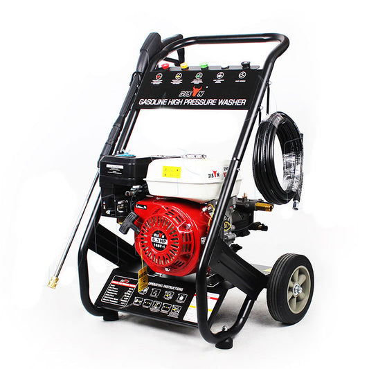 High-pressure car wash machine hand-push mobile cleaning machine four-stroke high-pressure cleaning water pump