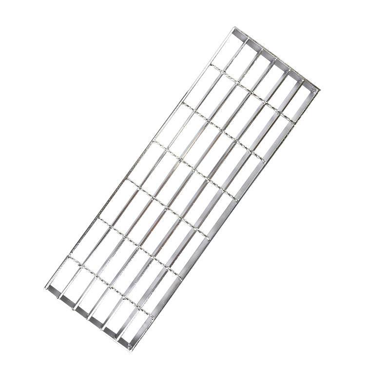 Metal grating stainless steel gutter cover / anti-slip steel grating / manhole cover custom size